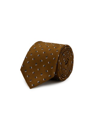 首图 - 点击放大 - STEFANOBIGI MILANO - Floral Embroidery Silk Satin Tie