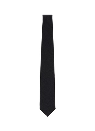 细节 - 点击放大 - STEFANOBIGI MILANO - Small Twill Wool Tie