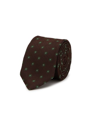 首图 - 点击放大 - STEFANOBIGI MILANO - Silk Floral Jacquard Tie