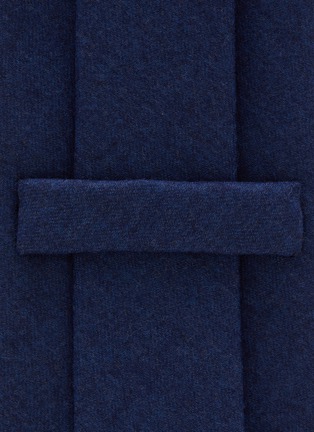 细节 - 点击放大 - STEFANOBIGI MILANO - Flanella Wool Tie