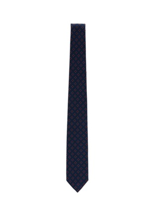 细节 - 点击放大 - STEFANOBIGI MILANO - Floral Silk Granadine Tie