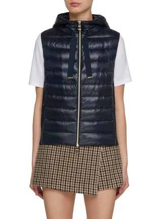 首图 - 点击放大 - HERNO - Hybrid Hooded Puffer Gilet