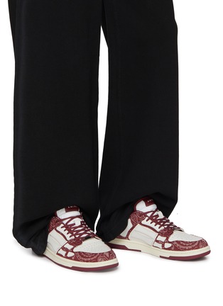 模特儿示范图 - 点击放大 - AMIRI - Bandana Denim Tetoron MA-1 Men's Sneakers
