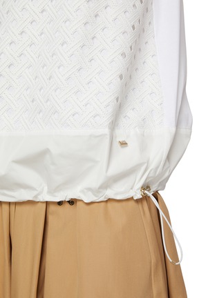  - HERNO - 针钩蕾丝背心