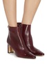 模特儿示范图 - 点击放大 - SAM EDELMAN - Saige 2 70 Patent Leather Booties