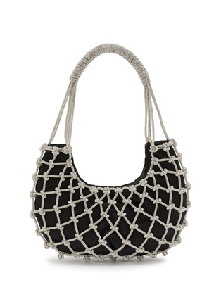 首图 - 点击放大 - ROSANTICA - Nod Crystal Embellished Hobo Bag