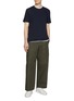 模特儿示范图 - 点击放大 - JAMES PERSE - Lightweight Combed Cotton Jersey T-shirt