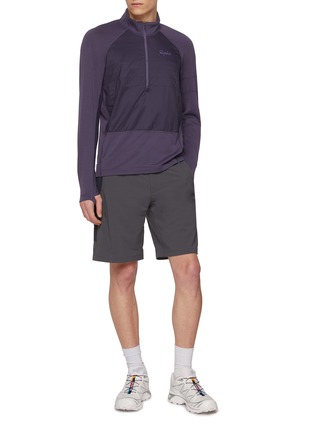 模特儿示范图 - 点击放大 - RAPHA - Explore Half Zip Stand Collar Sweater