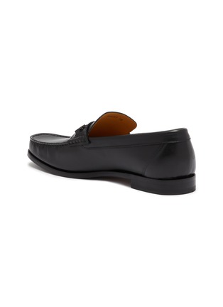  - TESTONI - Bracciano Moccasin Leather Horsebit Loafers