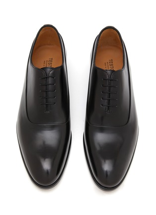 细节 - 点击放大 - TESTONI - Sant'eulalia Leather Oxford Shoes