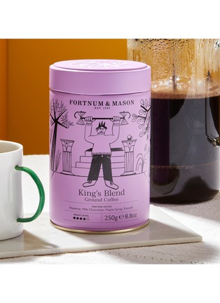 细节 –点击放大 - FORTNUM & MASON - King's Blend Ground Coffee Tin 250g
