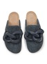 细节 - 点击放大 - JW ANDERSON - Chain Felt Loafer Mules