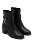 细节 - 点击放大 - STUART WEITZMAN - Esme 60 Leather Booties