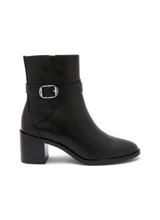 首图 - 点击放大 - STUART WEITZMAN - Esme 60 Leather Booties