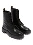 细节 - 点击放大 - STUART WEITZMAN - Emerson 35 Leather Combat Booties