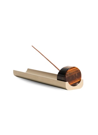 细节 -点击放大 - GIFT FROM EARTH - Yellow Tiger's Eye Incense Holder Set