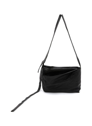 首图 - 点击放大 - DISCORD YOHJI YAMAMOTO - Small Leather Drum Dyed Leather Crossbody Bag