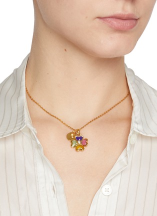 模特儿示范图 - 点击放大 - GOOSSENS - MINI Trèfle 项链