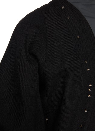  - HYEIN SEO - Beaded Wool Linen Blouson Jacket