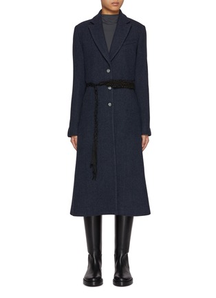 首图 - 点击放大 - HYEIN SEO - Ceramic Button Long Wool Coat