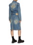 背面 - 点击放大 - WE11DONE - Medium Wash Denim Dress