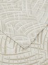 细节 –点击放大 - FRETTE - Luxury Grove Bedspread — Milk/Nature