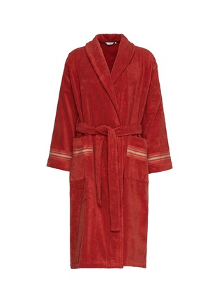 首图 –点击放大 - FRETTE - Small Oasis Bathrobe — Garnet Red/Stone