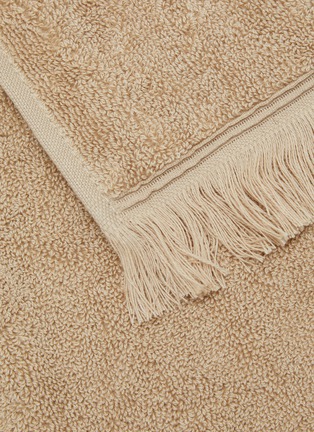 细节 –点击放大 - FRETTE - Oasis Beach Towel — Stone/Black