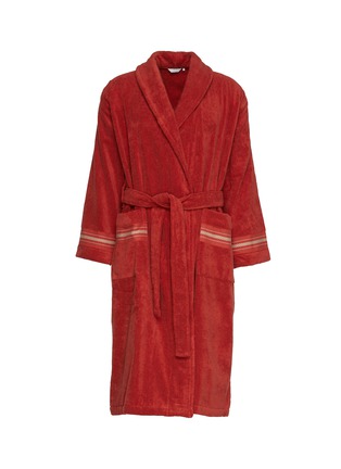 首图 –点击放大 - FRETTE - Medium Oasis Bathrobe — Garnet Red/Stone