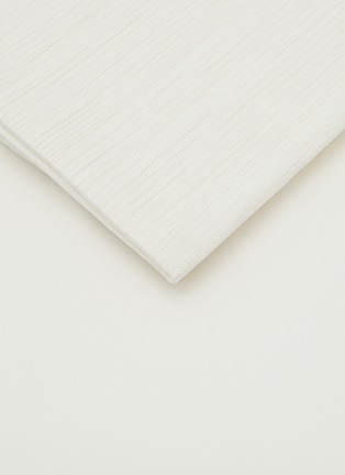 细节 –点击放大 - FRETTE - Luxury Reed Queen Size Duvet Set — Ivory/Milk