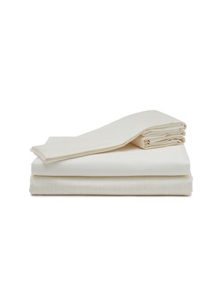 首图 –点击放大 - FRETTE - Luxury Reed Queen Size Duvet Set — Ivory/Milk
