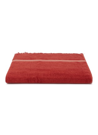 首图 –点击放大 - FRETTE - Oasis Beach Towel — Garnet Red/Stone