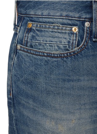  - DENHAM - Dagger Selvedge Repair Straight Jeans