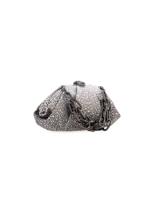 细节 - 点击放大 - JUDITH LEIBER - Gemma Caviar Chain Bag