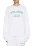 首图 - 点击放大 - SPORTY & RICH - Wellness Club Flocked Cotton Crewneck Sweatshirt