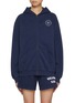 首图 - 点击放大 - SPORTY & RICH - Zip Up Cotton Hoodie