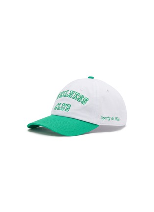 首图 - 点击放大 - SPORTY & RICH - Wellness Club Embroidered Hat