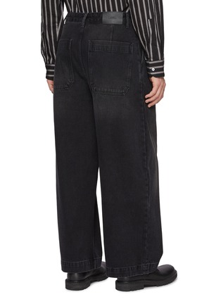 背面 - 点击放大 - STUDIO NICHOLSON - 褶裥锥形牛仔裤