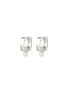 首图 - 点击放大 - MISSOMA - Rhodium Plated Recycled Sterling Silver Pearl Hoop Earrings