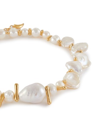 细节 - 点击放大 - MISSOMA - 18K Recycled Gold Plated Brass Pearl Bracelet