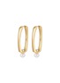 首图 - 点击放大 - MISSOMA - 18K Recycled Gold Plated Brass Pearl Hoop Earrings