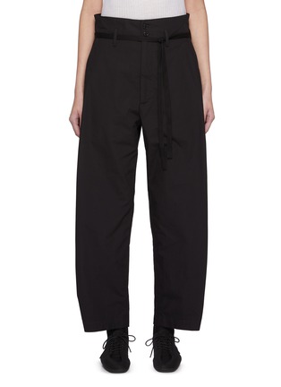 首图 - 点击放大 - BARENA - Curved Poplin Pants