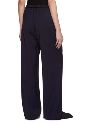 背面 - 点击放大 - BARENA - Elastic Tie Wool Pants