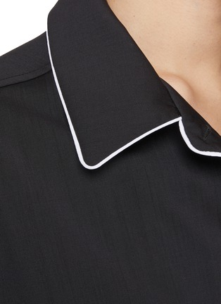  - BARENA - Piping Wool Pyjama Shirt