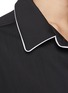  - BARENA - Piping Wool Pyjama Shirt