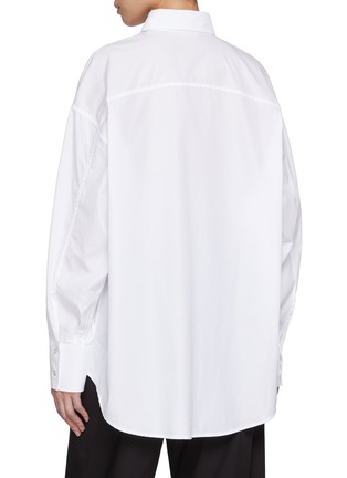 背面 - 点击放大 - BARENA - Patch Pocket Cotton Shirt