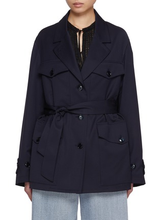 首图 - 点击放大 - BARENA - Patch Pocket Military Jacket