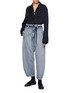 模特儿示范图 - 点击放大 - BARENA - Patch Pocket Military Jacket