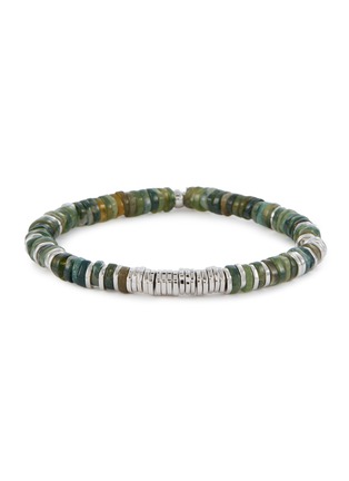 首图 - 点击放大 - TATEOSSIAN - Moss Agate Beaded Bracelet