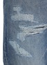  - WASHI - Medium Washed Repaired Jeans